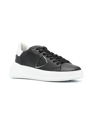 PHILIPPE MODEL Calzature,Sneakers Sneakers Tres Temple Nero Bianco 