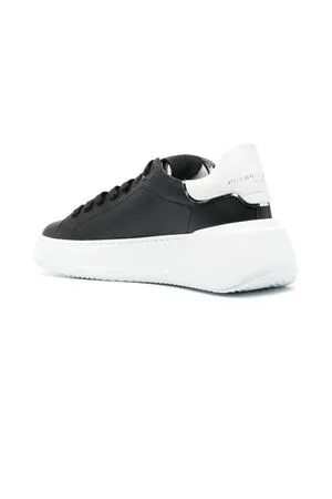 PHILIPPE MODEL Calzature,Sneakers Sneakers Tres Temple Nero Bianco 