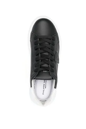 PHILIPPE MODEL Calzature,Sneakers Sneakers Tres Temple Nero Bianco 