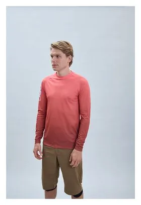 Poc Essential MTB Lite Long Sleeve Jersey Coral