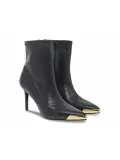 Polacco Versace Jeans Couture JEANS COUTURE SCARLETT STRETCH in pelle nero