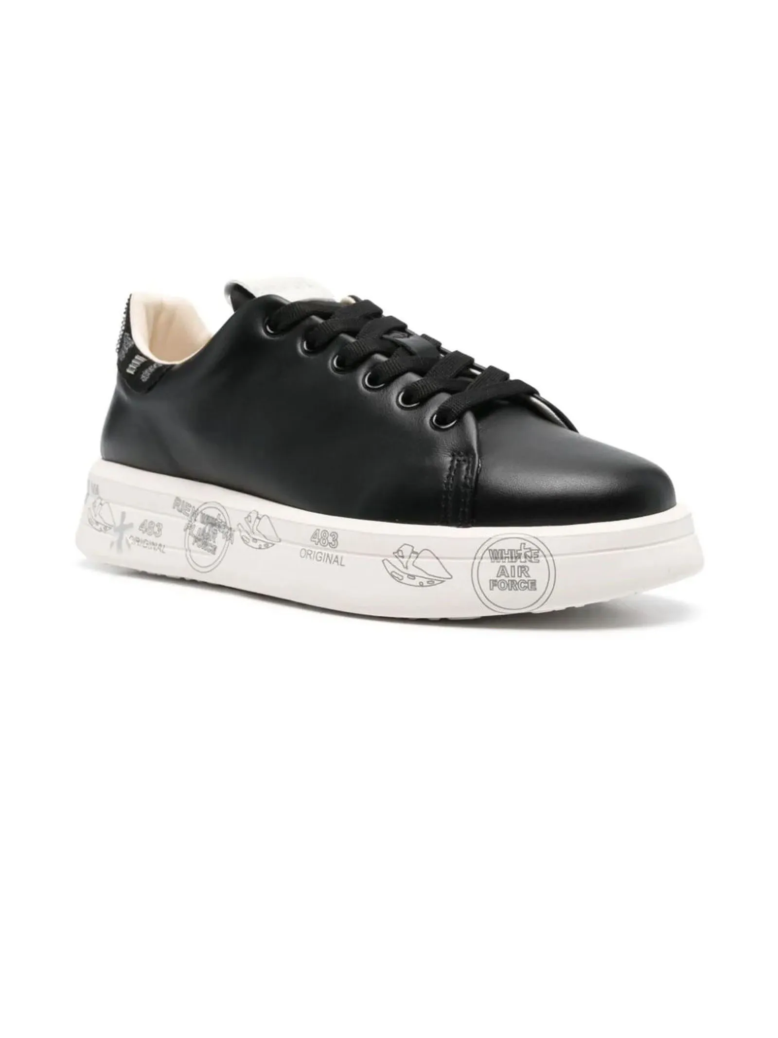 PREMIATA Calzature,Sneakers Sneakers Belle in pelle di vitello nero 