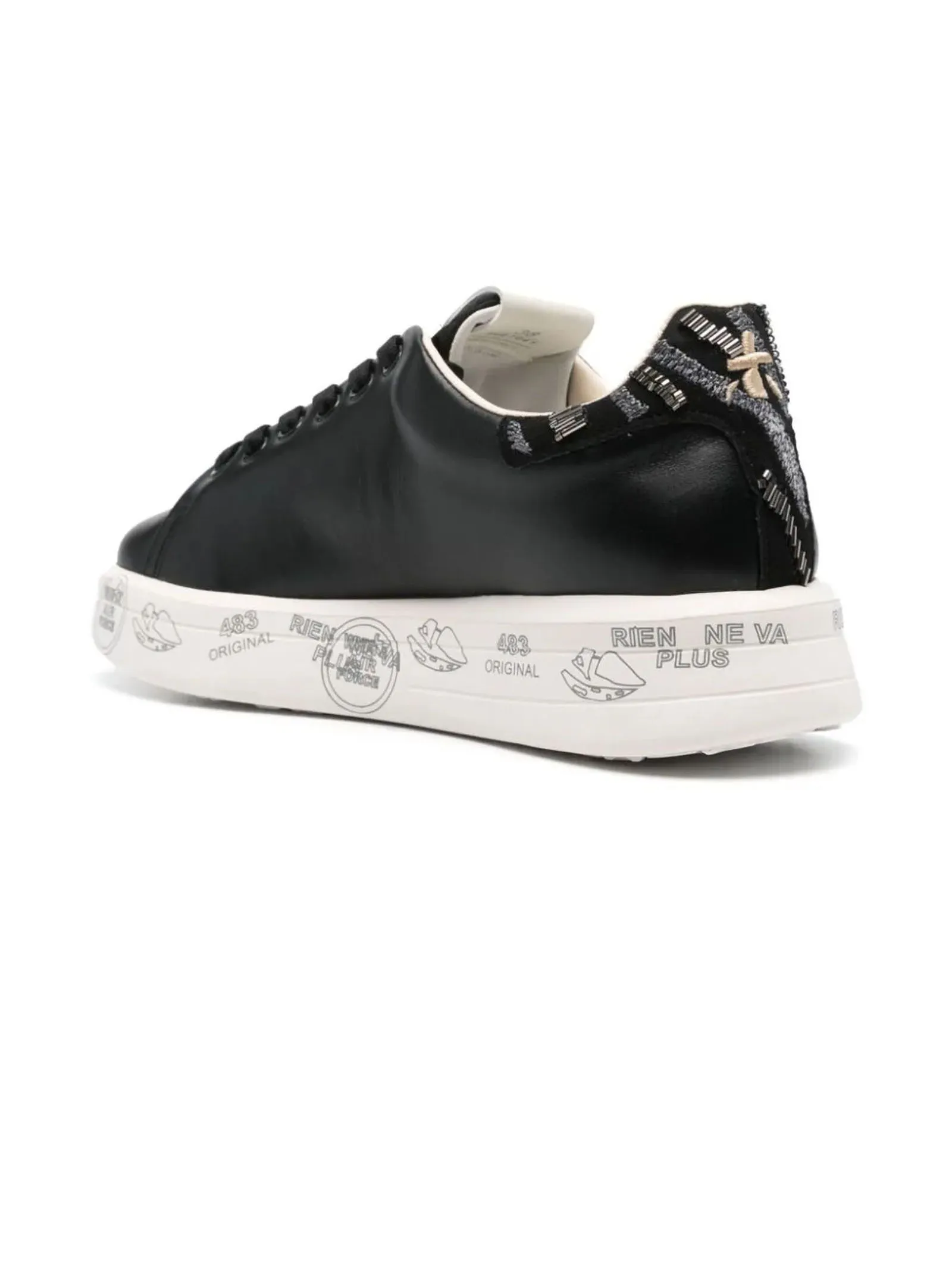 PREMIATA Calzature,Sneakers Sneakers Belle in pelle di vitello nero 