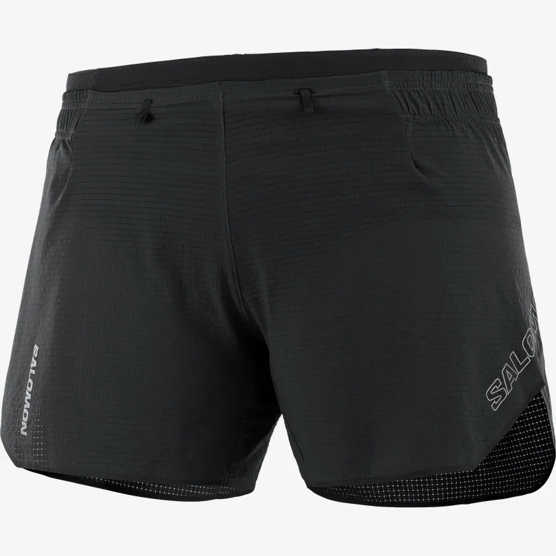 Salomon Sense Aero 5'' Short Deep Black - Pantaloncini Trail Running Donna