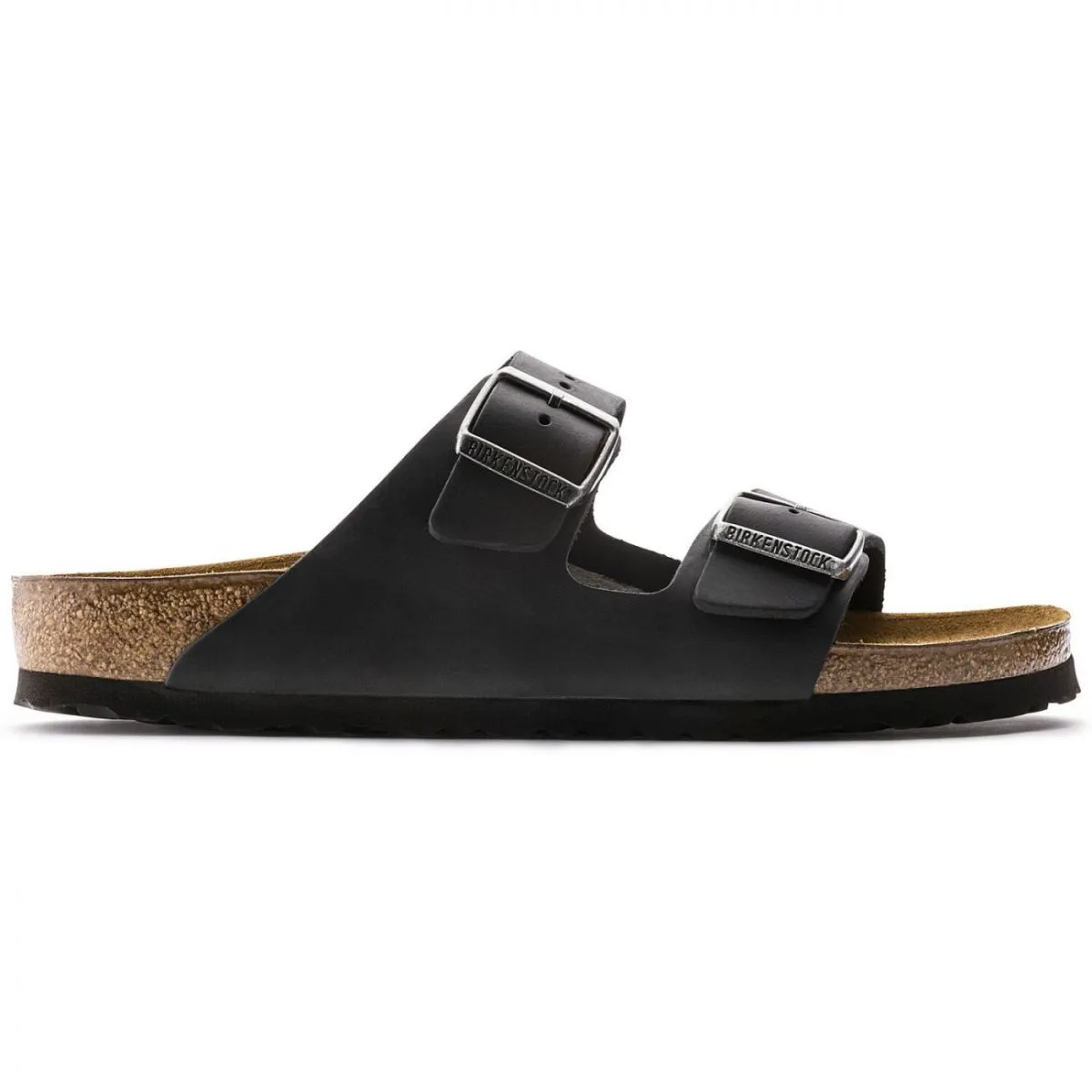 SANDALI  BIRKENSTOCK ARIZONA OILED LEATHER 552113 BLACK