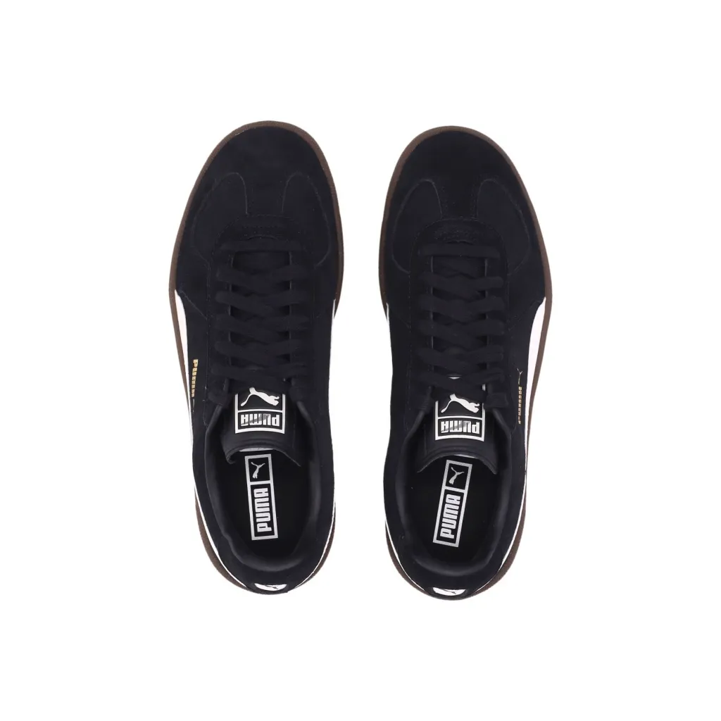 scarpa bassa uomo army trainer suede BLACK/ALPINE SNOW