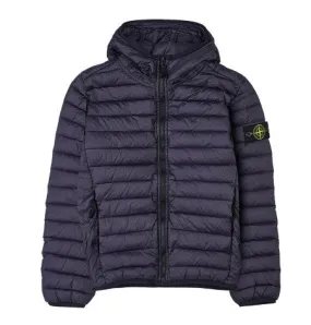 Stone Island Giubbino Trapuntato 781640831 Con Cappuccio Da Bambino