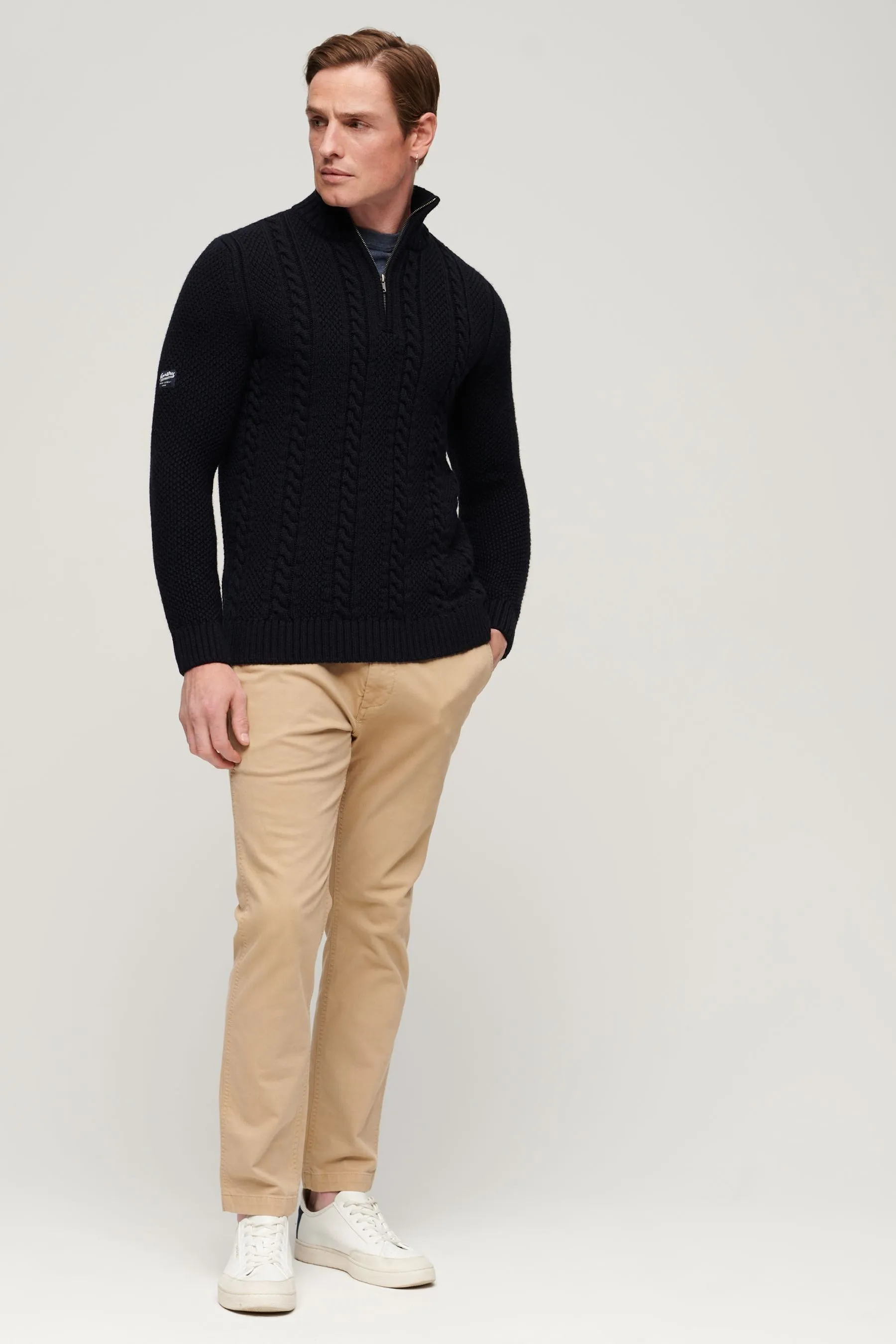 Superdry - Henley - Maglia Jacob vintage