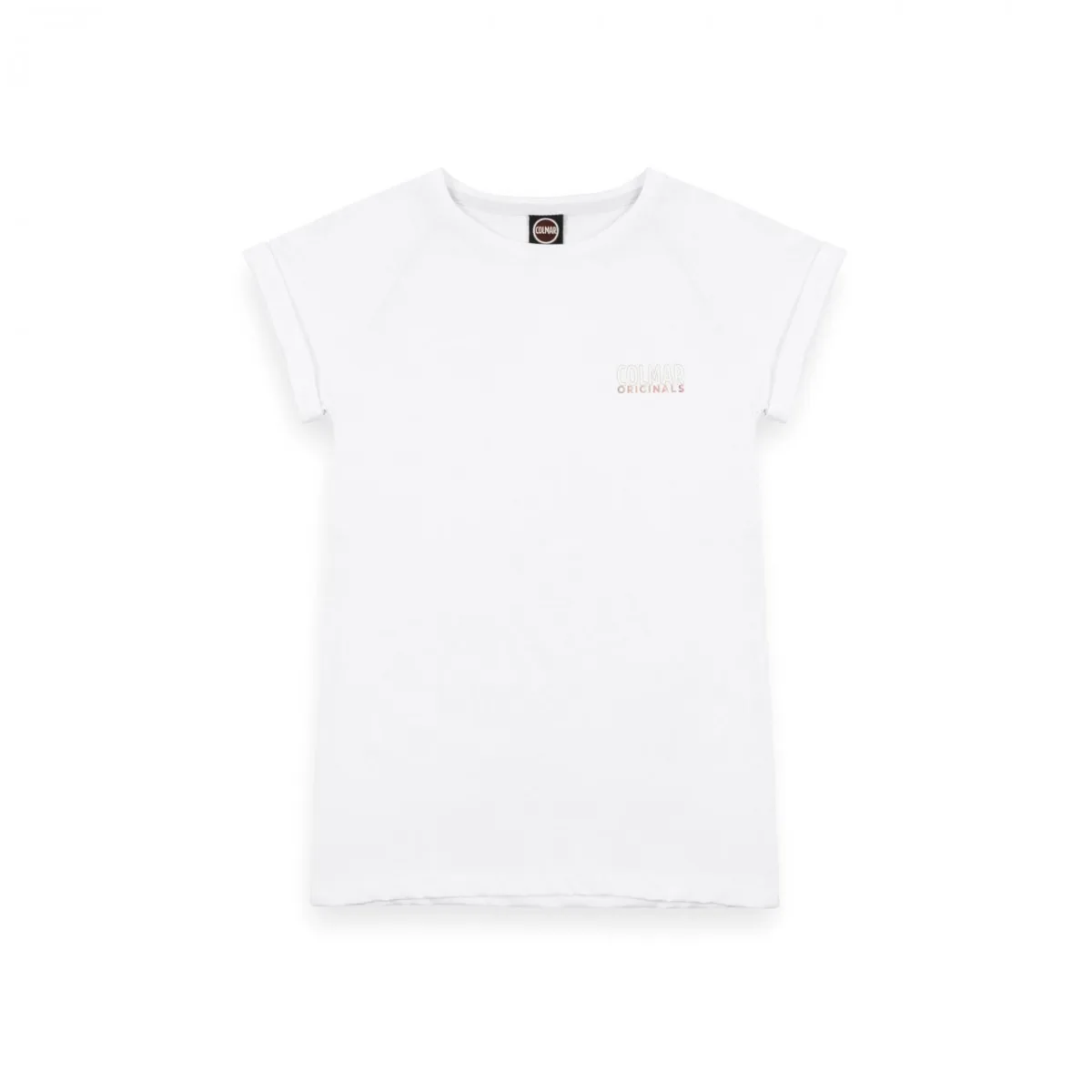 T-Shirt Just In Jersey Di Cotone, Bianco