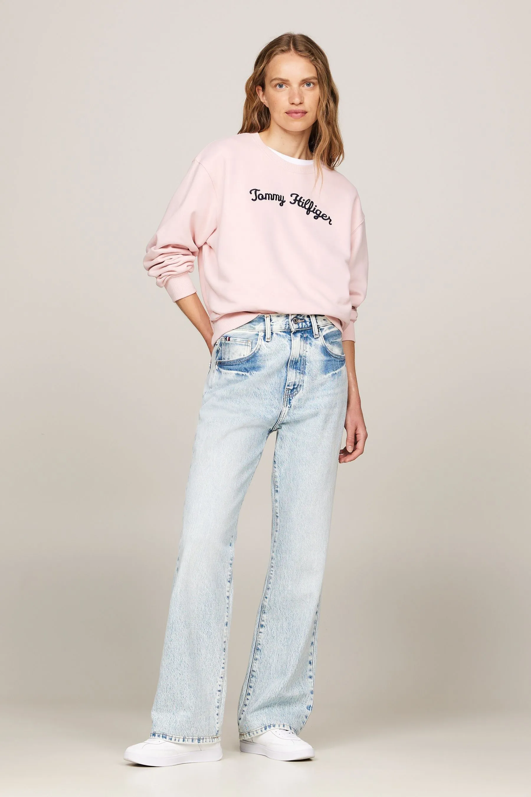 Tommy Hilfiger regular  - Fit Felpa Modern Script    