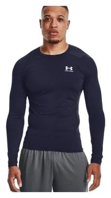 Under Armour Heatgear Armour Long Sleeve Compression Jersey Blue