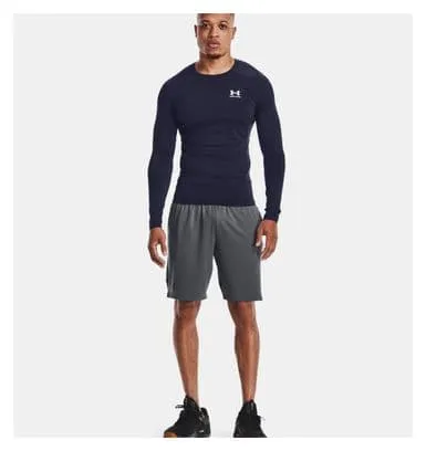 Under Armour Heatgear Armour Long Sleeve Compression Jersey Blue