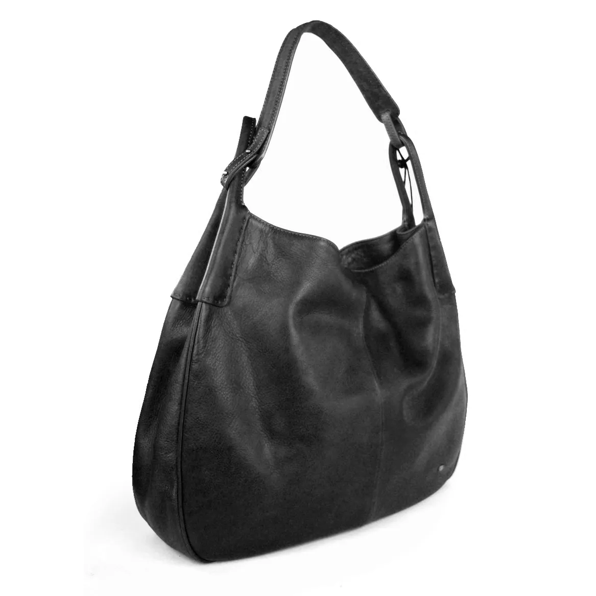 W4-7803 Borsa Ampia Hobo Bag Black  