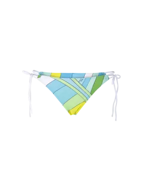 WOMAN EMILIO PUCCI SKY BLUE POLYAMIDE BIKINI`S PANTIE