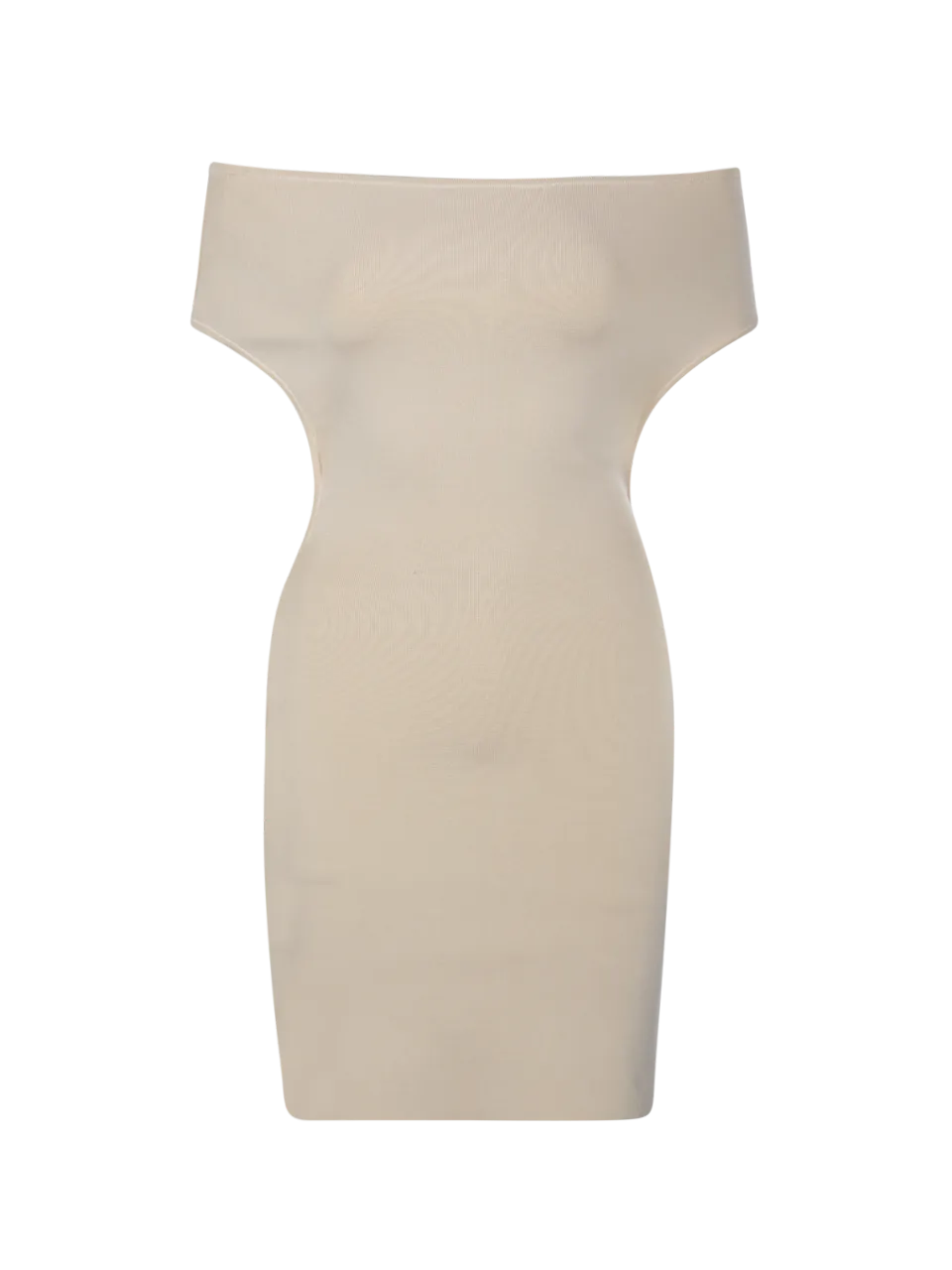 WOMAN JACQUEMUS NUDE VISCOSE LA ROBE CUBISTA DRESS