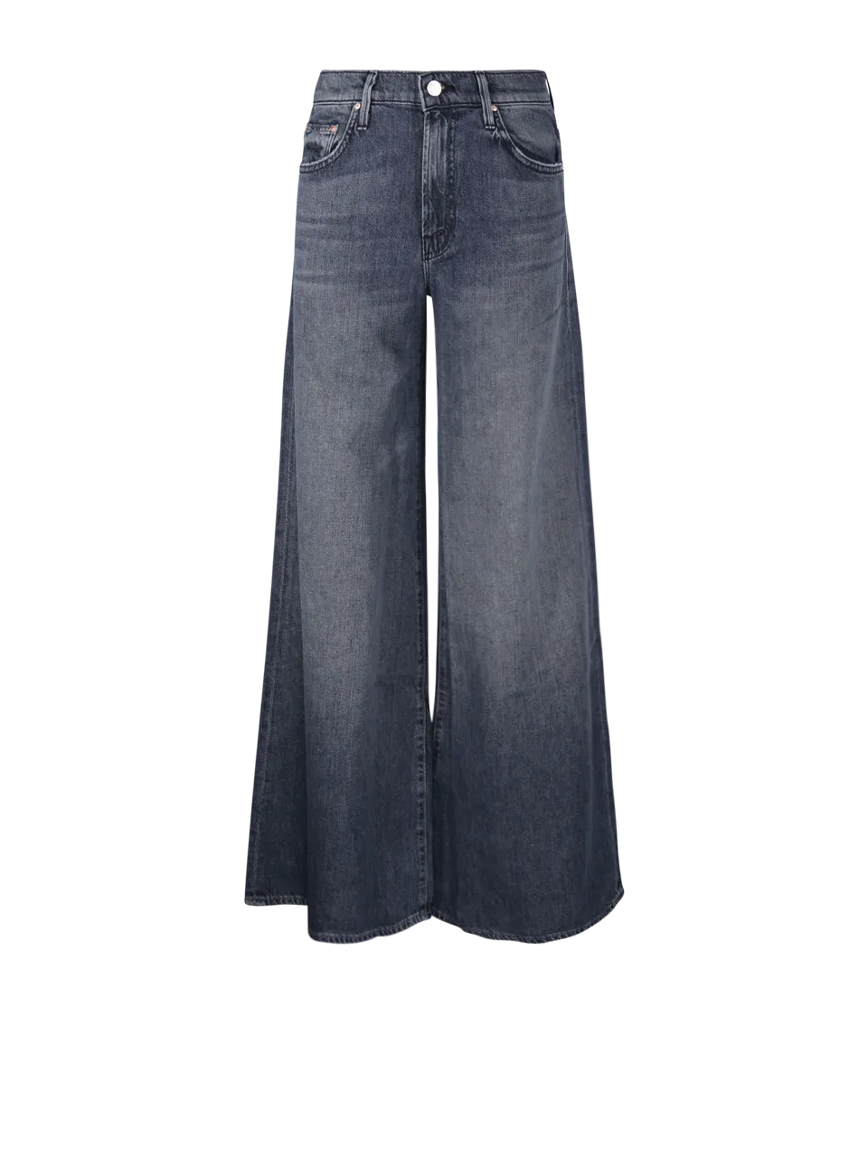 WOMAN MOTHER BLUE COTTON THE SWISHER SNEAK JEANS