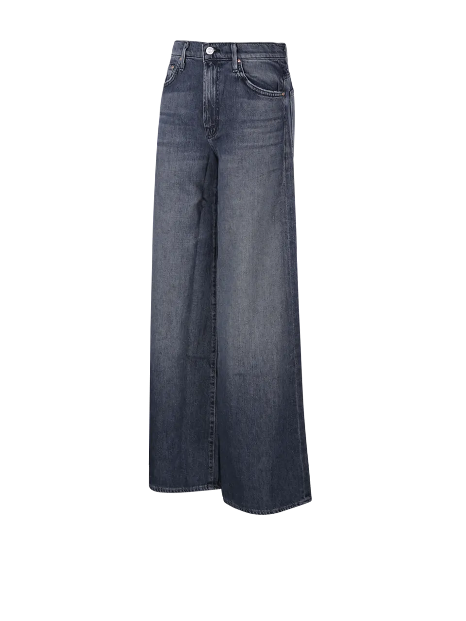 WOMAN MOTHER BLUE COTTON THE SWISHER SNEAK JEANS