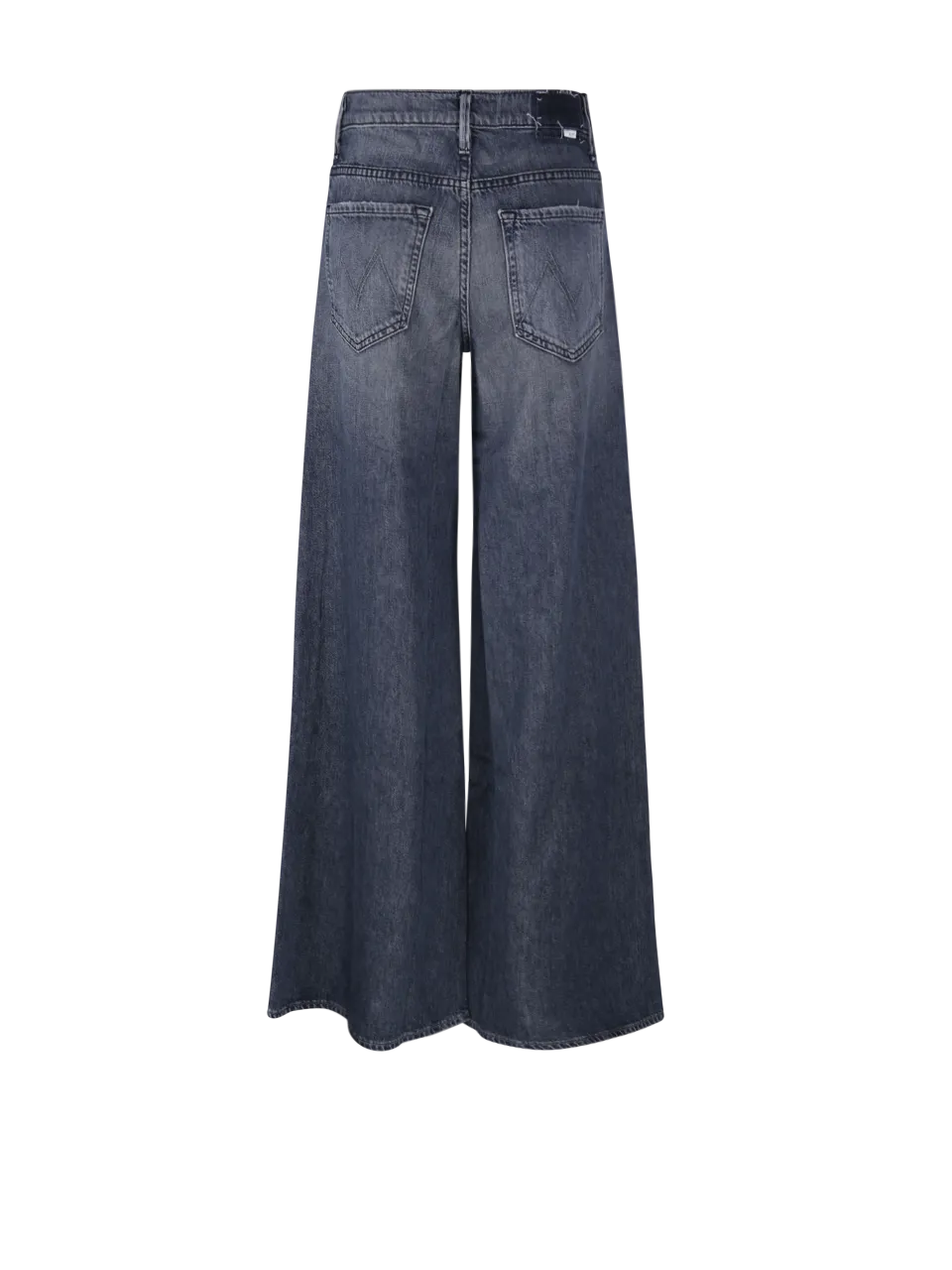 WOMAN MOTHER BLUE COTTON THE SWISHER SNEAK JEANS