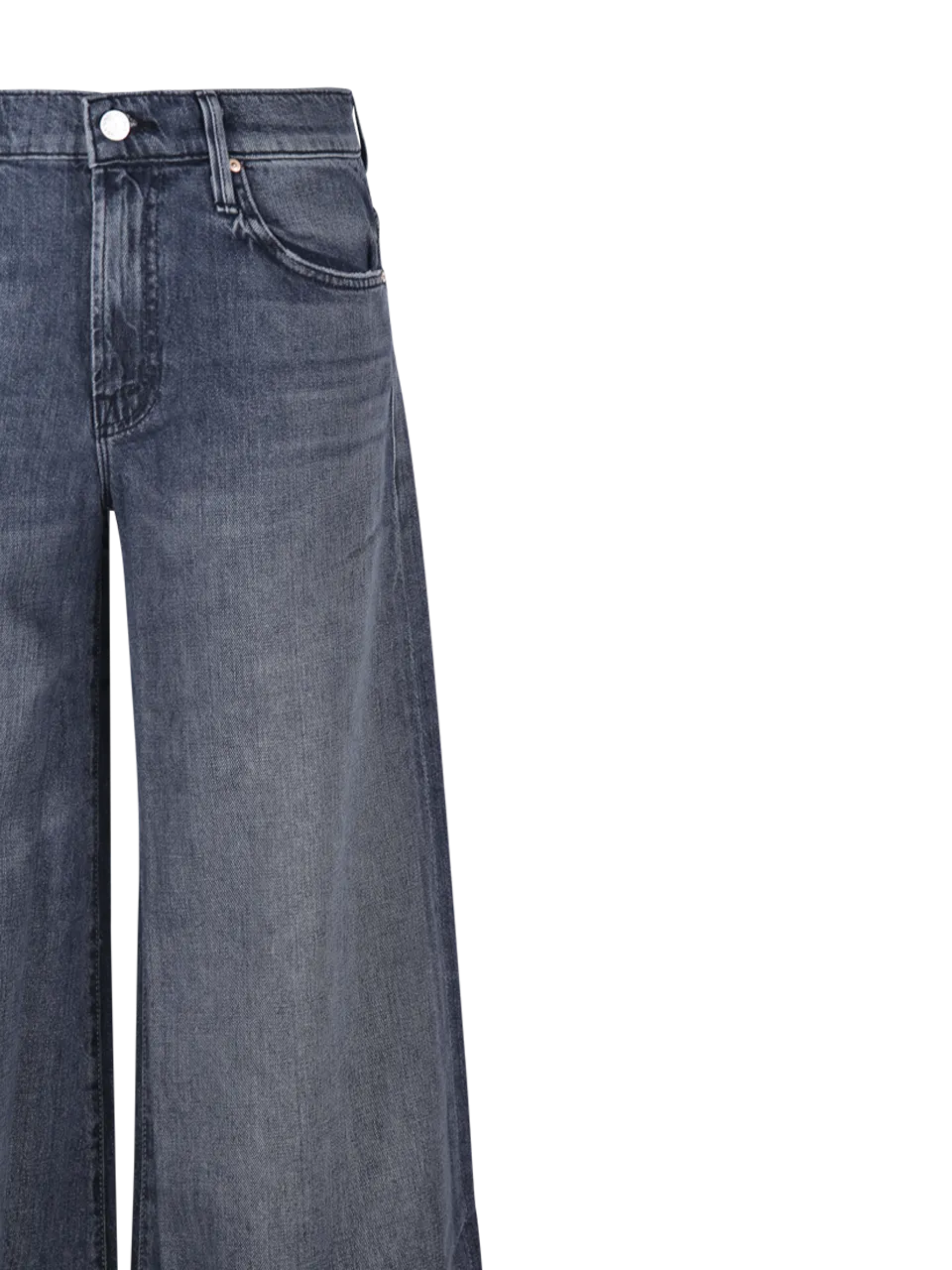 WOMAN MOTHER BLUE COTTON THE SWISHER SNEAK JEANS