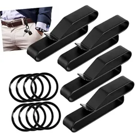 Yardwe 4 Pz clip chiave clip di per portachiavi con clip portachiavi invisibile uomini auto accessori macchina clip da cintura g